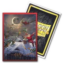 Dragon Shield Sleeves: Brushed Art Christmas 2023